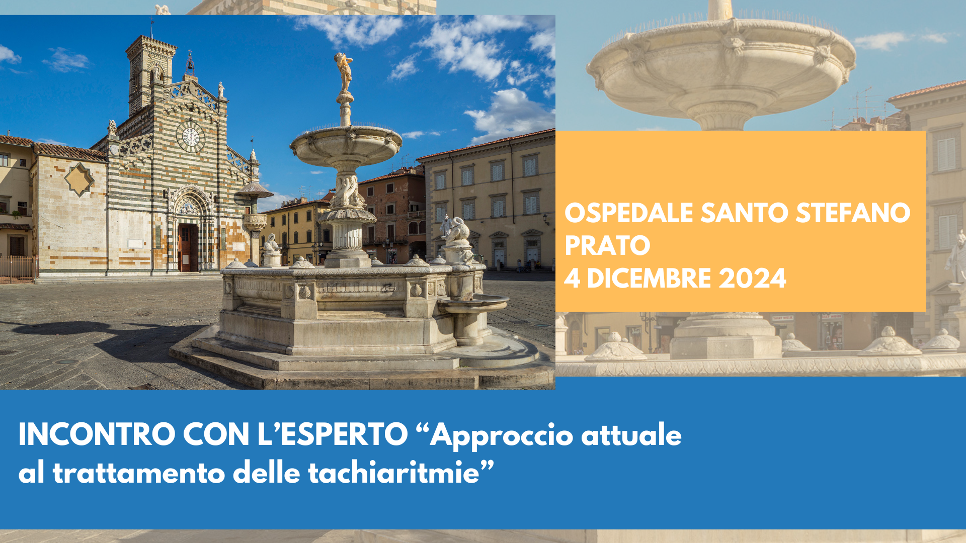 INCONTRO CON L’ESPERTO “Approccio attuale al trattamento delle tachiaritmie” – PRATO, 4 DICEMBRE 2024