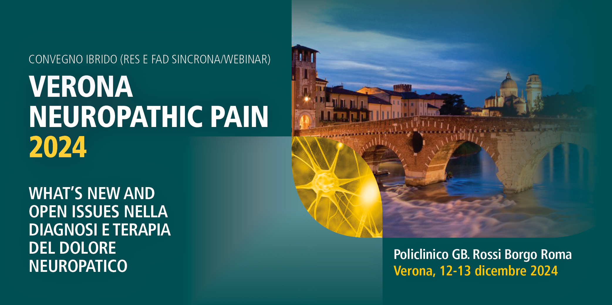 VERONA NEUROPATHIC PAIN 2024- Verona, 12-13 Dicembre 2024