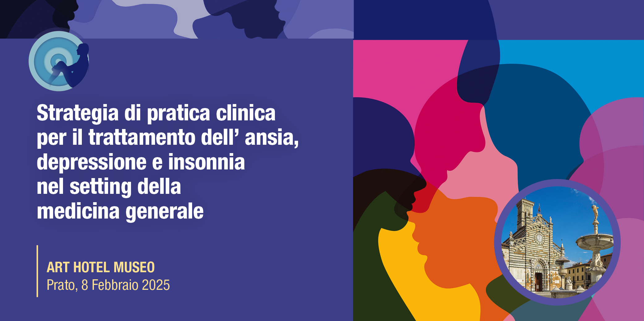 Corso RES “Strategia di pratica clinica per il trattamento dell’ ansia, depressione e insonnia nel setting della medicina generale” – Prato, 8 Febbraio 2025